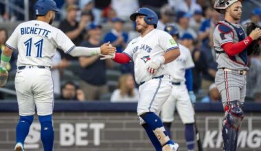 Jays open homestand with 10-4 rout of Twins