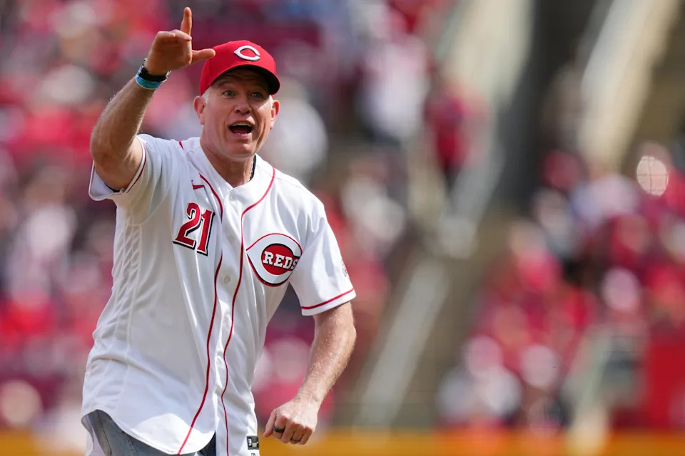 Former Cincinnati Reds first baseman Sean Casey