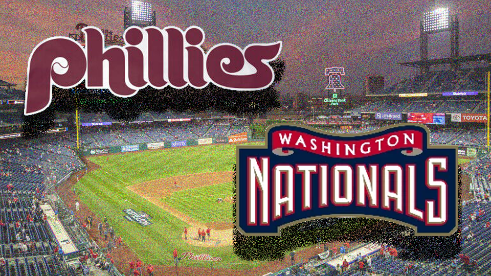Phillies and Nationals Phillies and Nationals