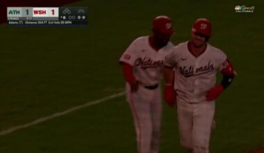 Abrams hits walk-off single and Nationals end 6-game skid with 2-1 win over Athletics