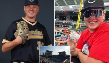 College baseball player dies falling off motorized cart while interning at Cincinnati Open