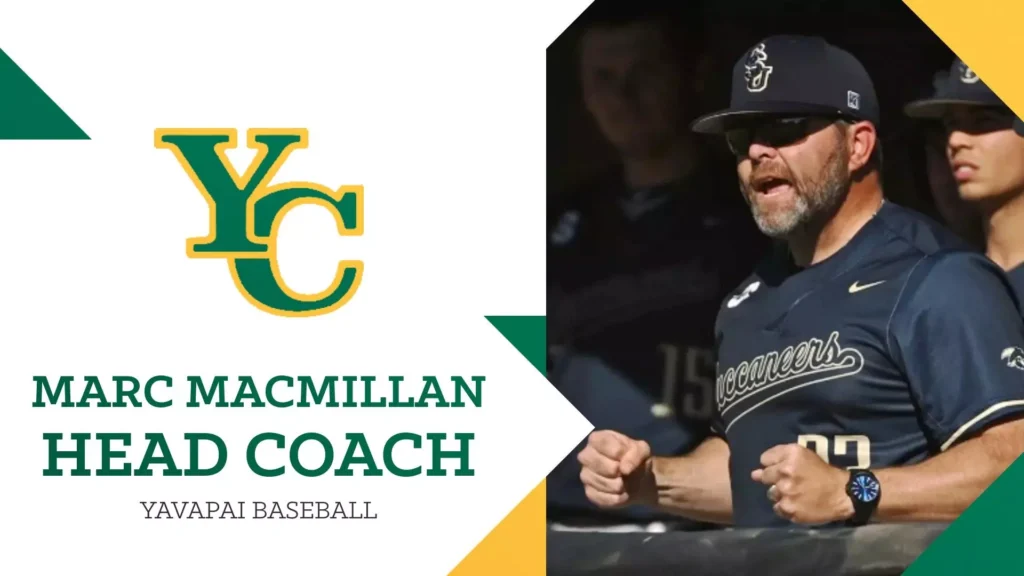 Coach Marc MacMillan of YC baseball