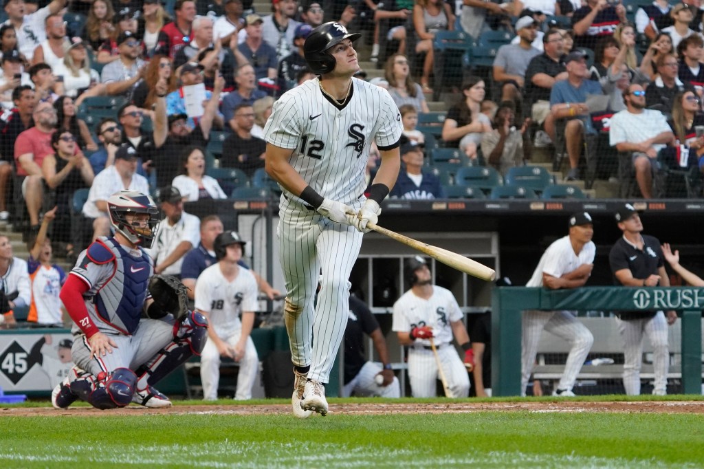 Chicago White Sox rookie hits 1st grand slam