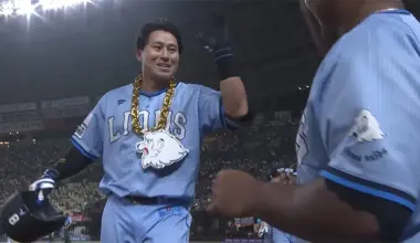 Saitama Seibu Lions player Seiya Watanabe Watanabe © Pacific League TV