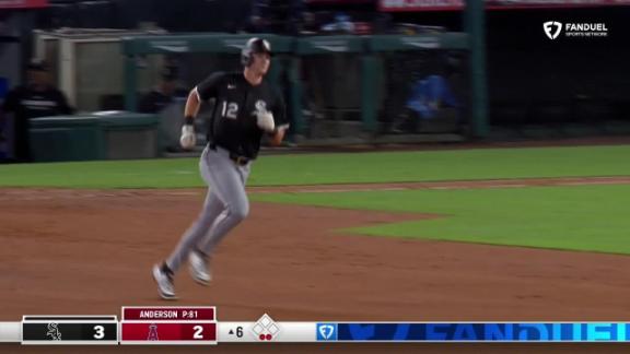 Benintendi, Sosa each hit a HR as White Sox beat Angels 6-3