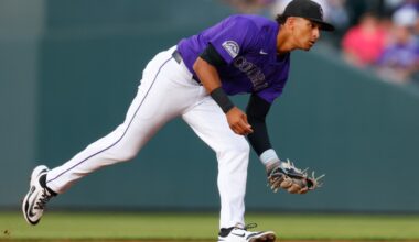 Who will play second base for the Colorado Rockies?