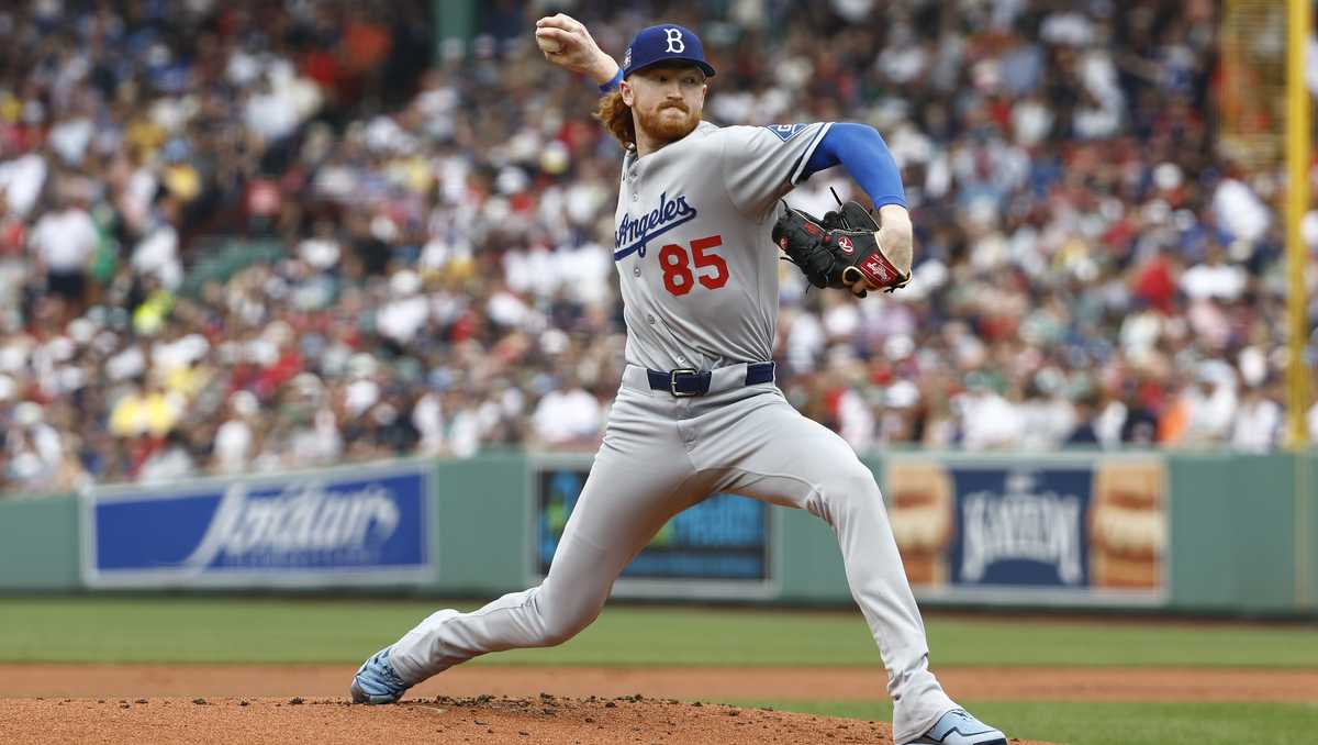 Red Sox acquire starting pitcher Dustin May from Dodgers