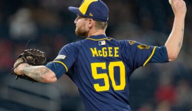 Brewers Off Day Notes: Easton McGee optioned, Jeferson Quero activated from Triple-A injured list