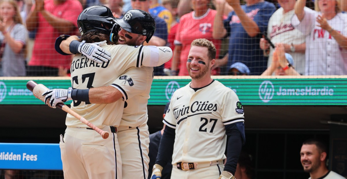 Twins 5, Royals 3 (11 inn.): Fitz-Magic early and Master Luke late!