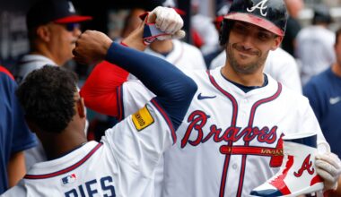 Ozzie Albies hits cleanup, Sean Murphy back in lineup against Mets