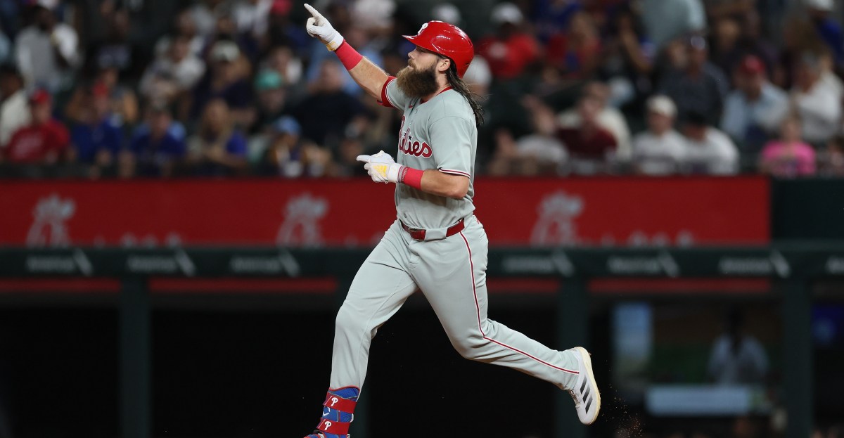 Beware the ides of Marsh: Phillies 9, Rangers 1