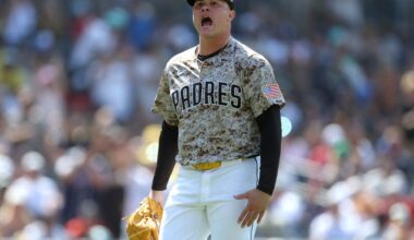 San Diego shuts down late-inning rally, beats Boston to win series