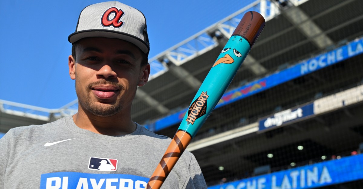 Drake Baldwin catches and bats cleanup behind Ronald Acuna