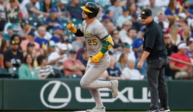 A’s Fall in Series Opener, Lose 3-2 to Mariners