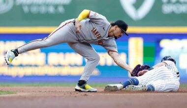Brewers lose series to Giants in Sunday finale