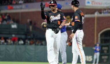 MLB scores: Chapman, Verlander, Flores lead Giants past Cubs 5-2