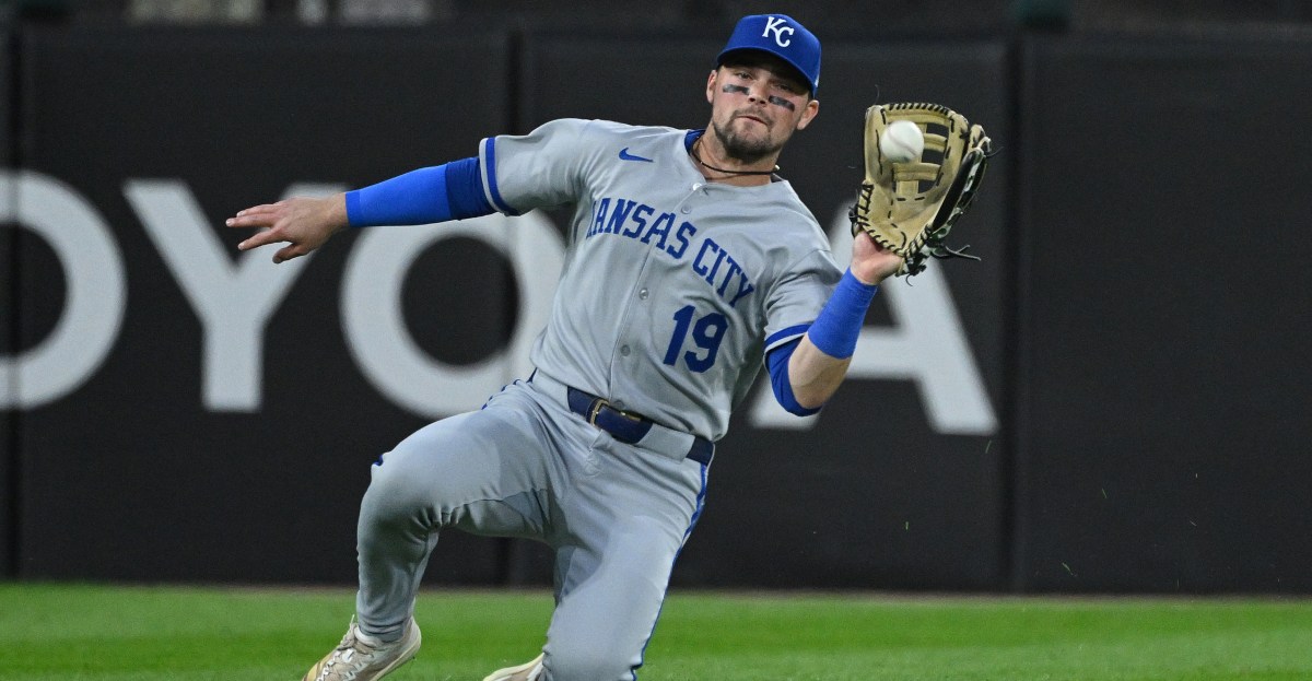 Michael Massey looks comfortable in the outfield