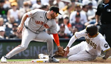 Sloppy Giants continue to look overmatched by Padres all around – NBC Sports Bay Area & California