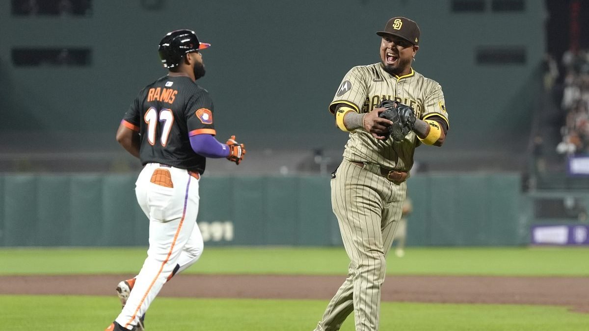 MLB playoff hopes fade in loss to Padres – NBC Sports Bay Area & California
