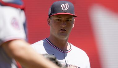 MLB scores: Devers homers but Giants struggle against Nats’ Brad Lord