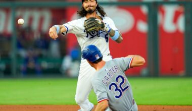 Game No. 127 - Texas Rangers at Kansas City Royals