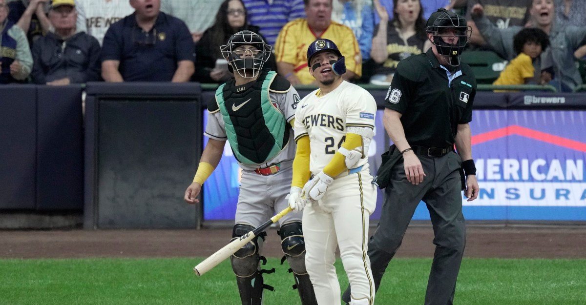 Brewers escape with 9-8 victory over D-backs after bullpen blows lead