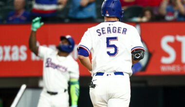 Texas Rangers take it out on Los Angeles Angels with easy win