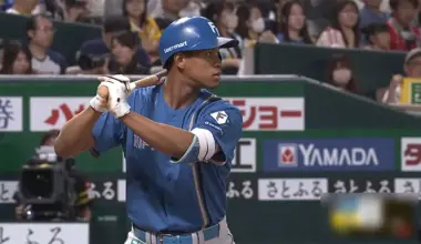 Hokkaido Nippon-Ham Fighters player Chusei Mannami © Pacific League TV