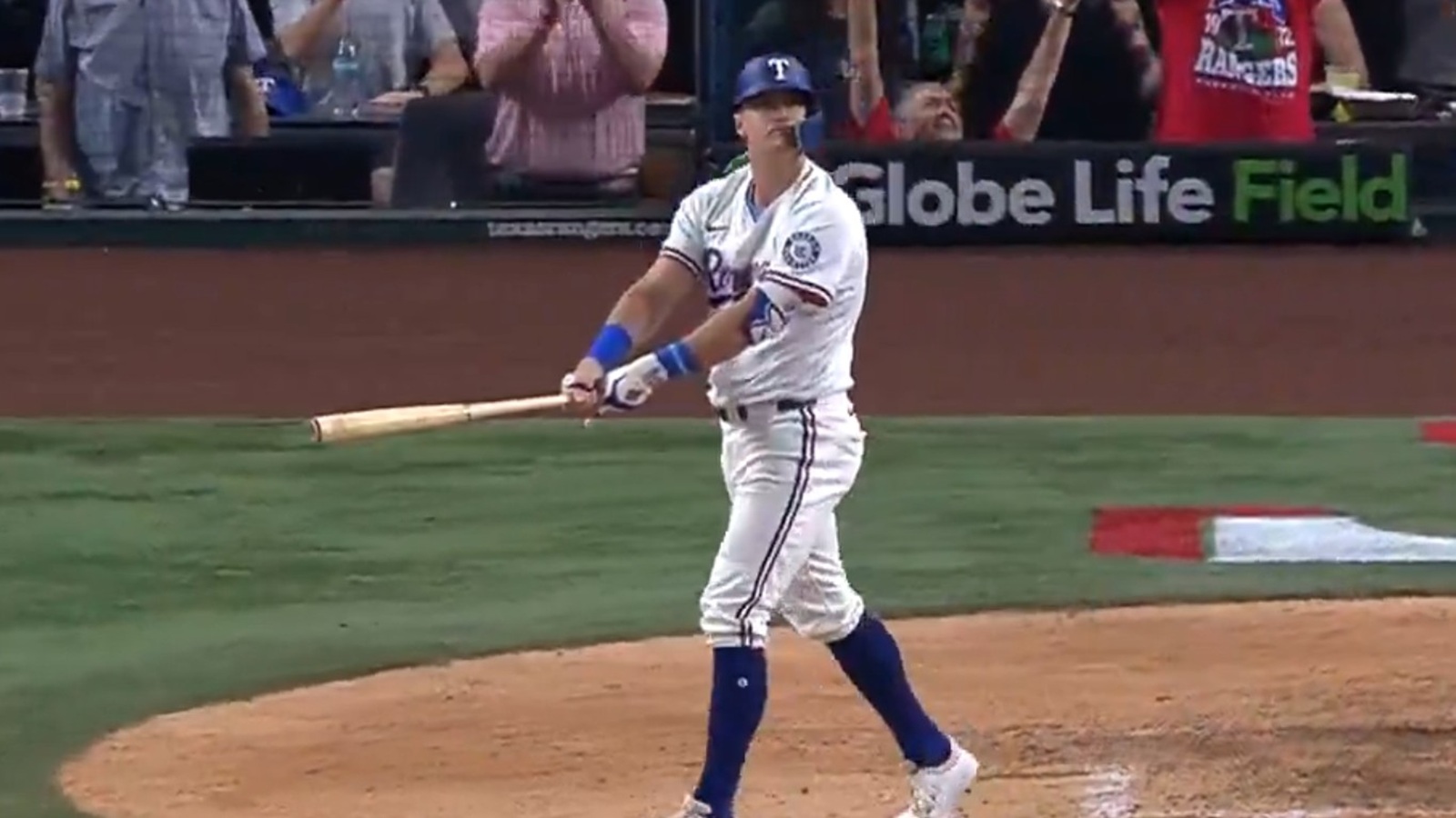 Josh Jung has bat flip of the year on walk-off HR to beat Yankees