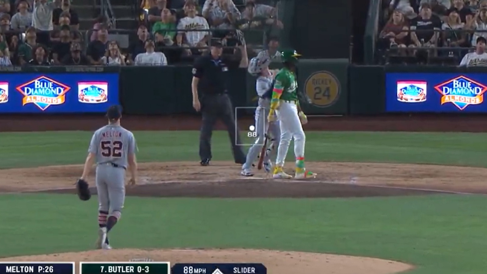 Lawrence Butler had the most embarrassing double play