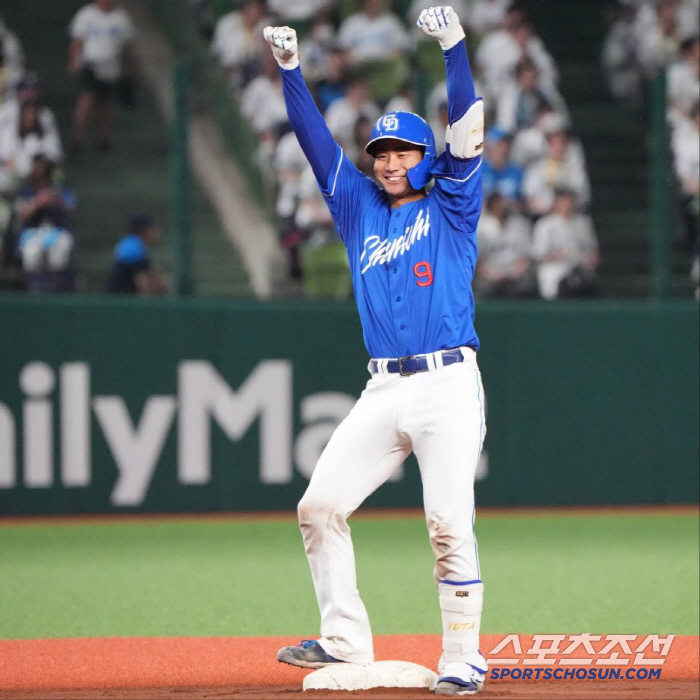 A lie happened, 34 games with 0 RBIs since the opening...He hit a batting average of 0.483 in May-June, hit the final hit in the 10th inning of extra time, and topped the batting hit (Min Chang-ki's Japanese baseball)