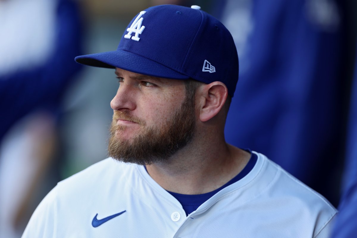 Los Angeles Dodgers third baseman Max Muncy