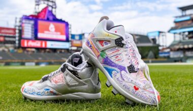Lourdes Gurriel Jr. kid-designed shoes Rockies MLB Players' Weekend...