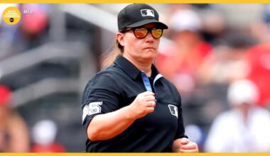 Umpire Walks on to Huge Cheers, Makes History as Major League Baseball’s First Female Ump