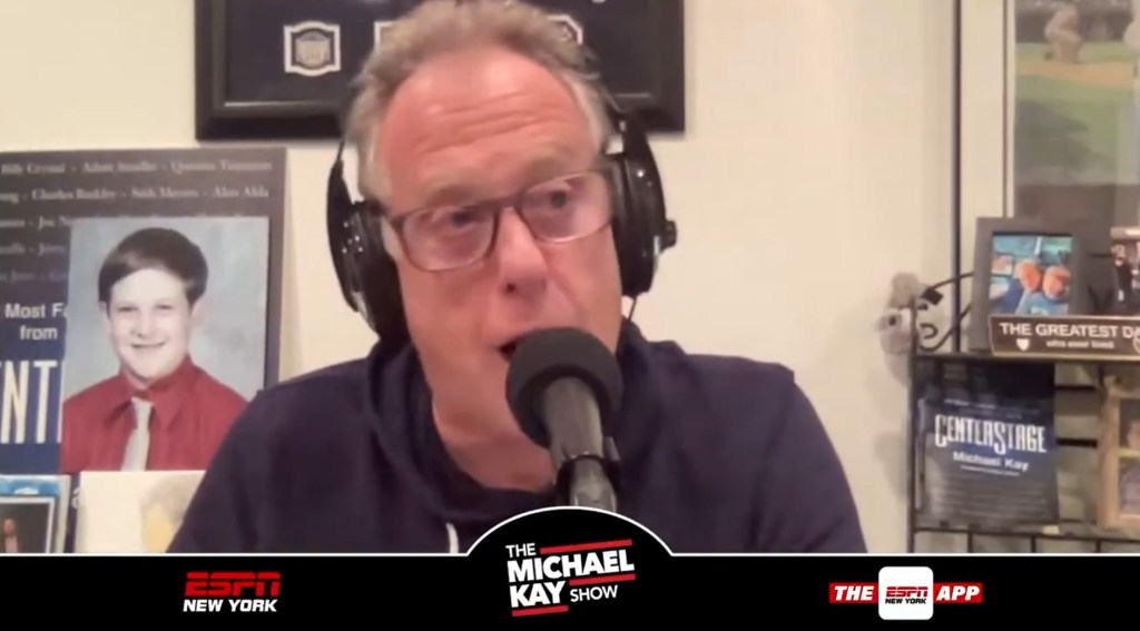 Michael Kay discussed MLB's potential realignment during his radio show Aug. 18.