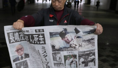 Mr. Professional Baseball has left the world. Former honorary coach Shigeo Nagashima dies, grieving Japanese baseball