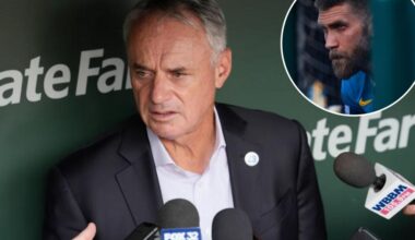 Rob Manfred opens up on heated Bryce Harper confrontation