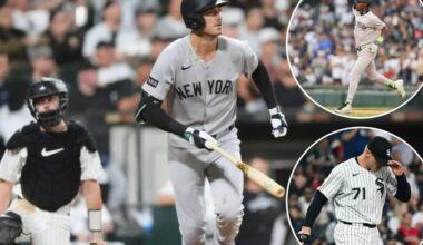 Yankees keep rolling versus lowly White Sox for fifth straight win