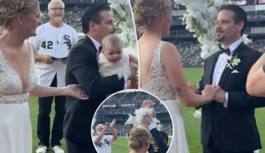 White Sox game features 60-second wedding ceremony