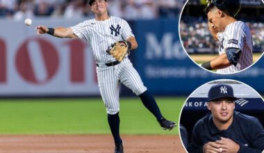 Anthony Volpe's status as Yankees' shortstop isn't in jeopardy