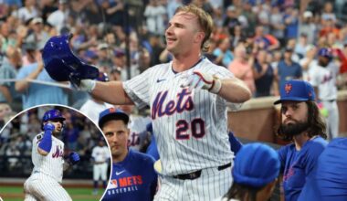 Pete Alonso's historic homers help Mets crush Braves to end skid