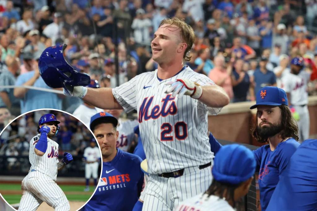 Pete Alonso's historic homers help Mets crush Braves to end skid