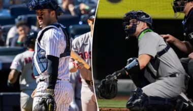 Yankees standing by Austin Wells at catcher even as Ben Rice rises