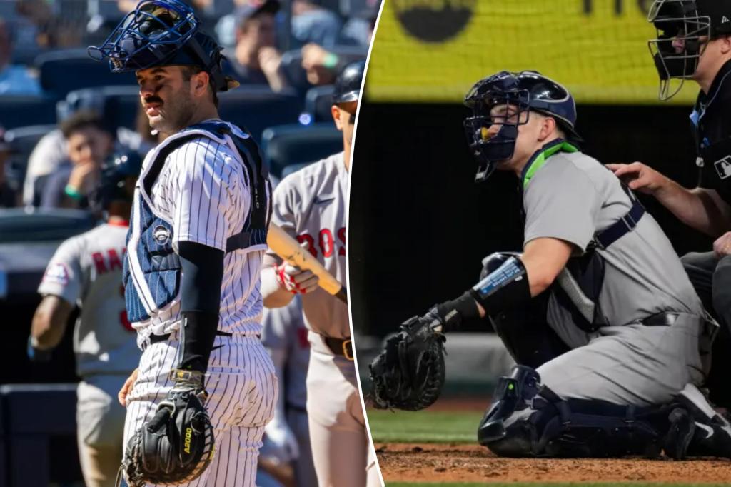 Yankees standing by Austin Wells at catcher even as Ben Rice rises
