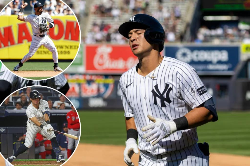 Yankees' Anthony Volpe out of lineup with Aaron Boone coy on return