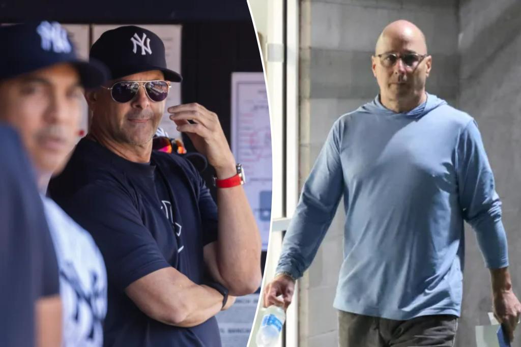 Aaron Boone doing 'best he can' managing Yankees through spiral: Brian Cashman