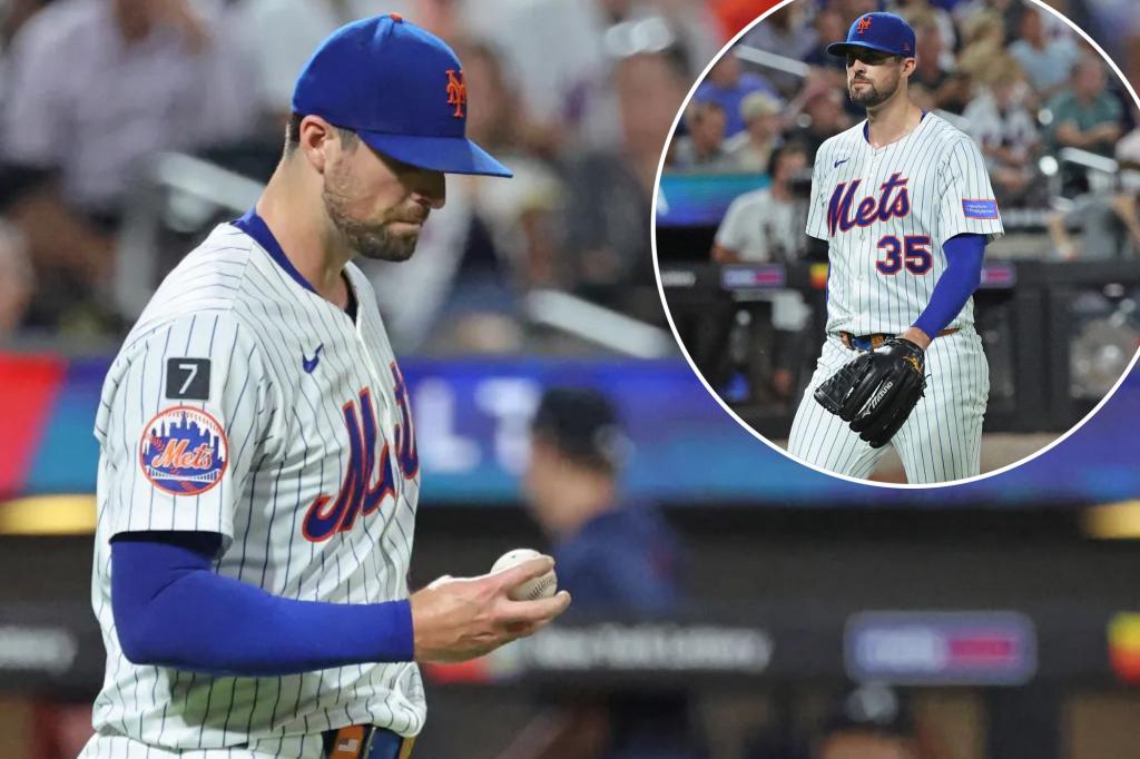 Clay Holmes looks gassed after another poor outing for Mets