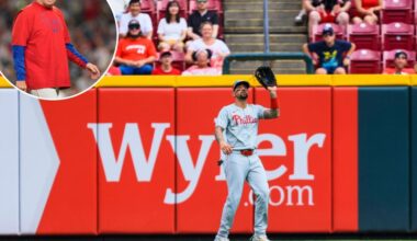Phillies' Nick Castellanos not happy with being removed for defensive replacement