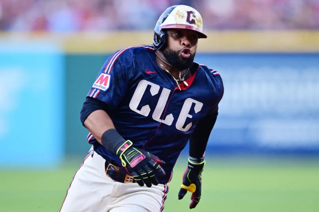 Guardians place former All-Star Carlos Santana on waivers