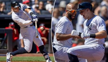 Yankees offense obliterates Nationals again in six-homer explosion